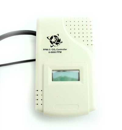 C.A.P PPM-3 CO2 Hydroponics Carbon Dioxide Monitor Controller Sensor (Open Box)
