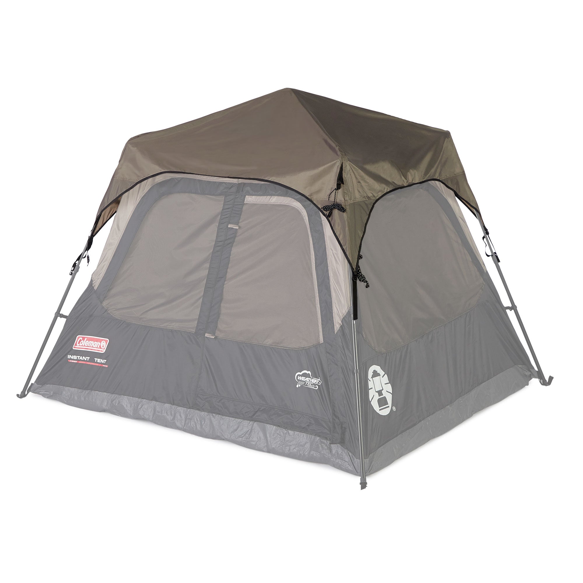 COLEMAN RainFly Accessory for 4-Person Camping Instant Tent (Open Box)