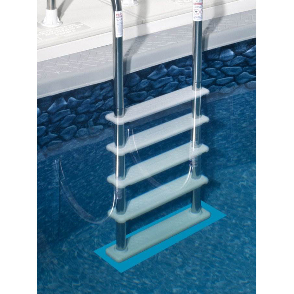 2) Hydro Tools Swimline 87953 9x36" Vinyl Protective Swimming Pool Ladder Mat - VMInnovations
