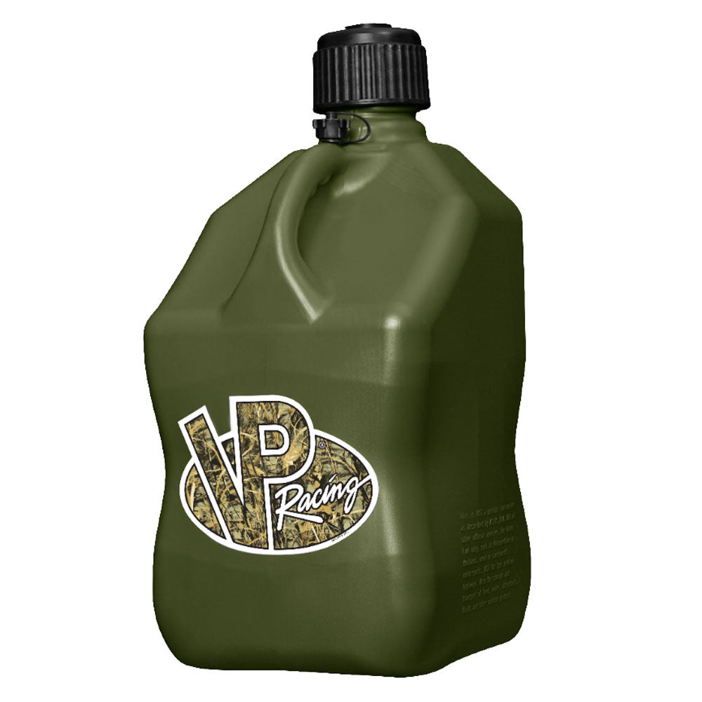 VP Racing Fuels 5.5 Gallon Motorsport Plastic Utility Jug and 14 Inch Hose, Camo