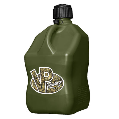 VP Racing Fuels 5.5 Gallon Utility Jugs with Deluxe Filler Hoses, Camo (4 Pack)