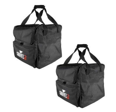 2) Chauvet CHS-40 DJ Transport Cases for Circus, Swarm 5 FX, Gobo Zoom & LX-5/10