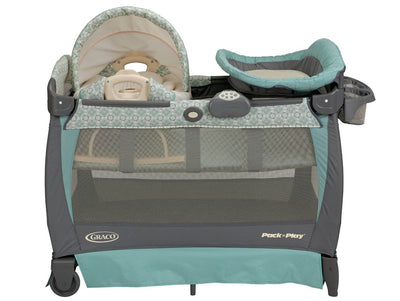 Graco Pack 'n Play Playard with Cuddle Cove Rocking Seat, Winslet (Open Box)