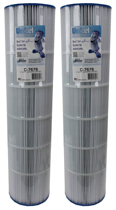 UNICEL C-7676 Hayward Replacement Spa & Pool Filter FC-1250 PA75 C750 (2 Pack)