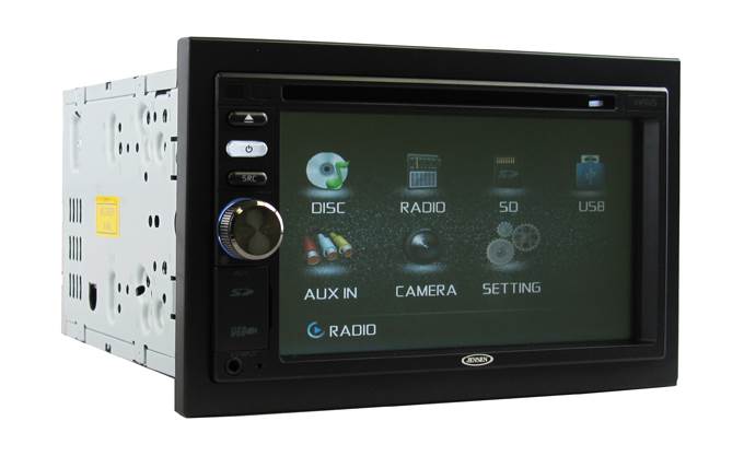 LENSEN VM9125 6.2" Double-DIN LCD Touchscreen Car DVD/CD/MP3 Receiver/Player