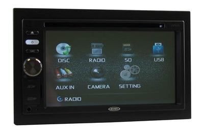LENSEN VM9125 6.2" Double-DIN LCD Touchscreen Car DVD/CD/MP3 Receiver/Player