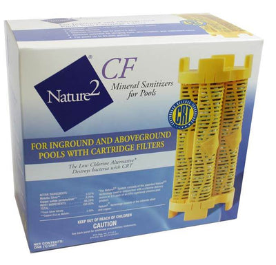 2) Zodiac Nature2 W29500 CF Pool Filter Purifier Cartridge Mineral Sanitizers