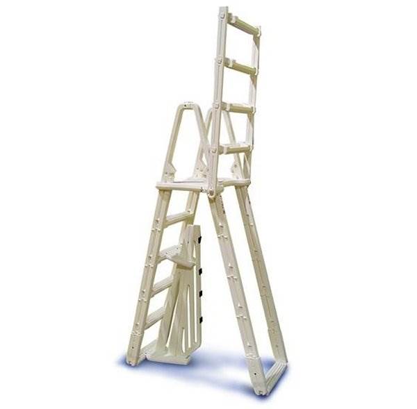 Confer Plastics A-Frame Pool Ladder & Hydrotools by Swimline 9" x 24" Ladder Mat