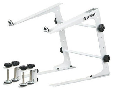 Odyssey LSTAND Adjustable Stand-Alone Tabletop Laptop Pro DJ Stand w/ Clamps