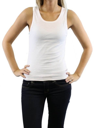 (4) Pcs Hanes Womens Tank Tops X-Large - White/Black/Gray XL (Open Box)