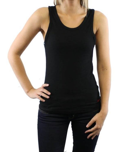 (4) Pcs Hanes Womens Tank Tops X-Large - White/Black/Gray XL (Open Box)