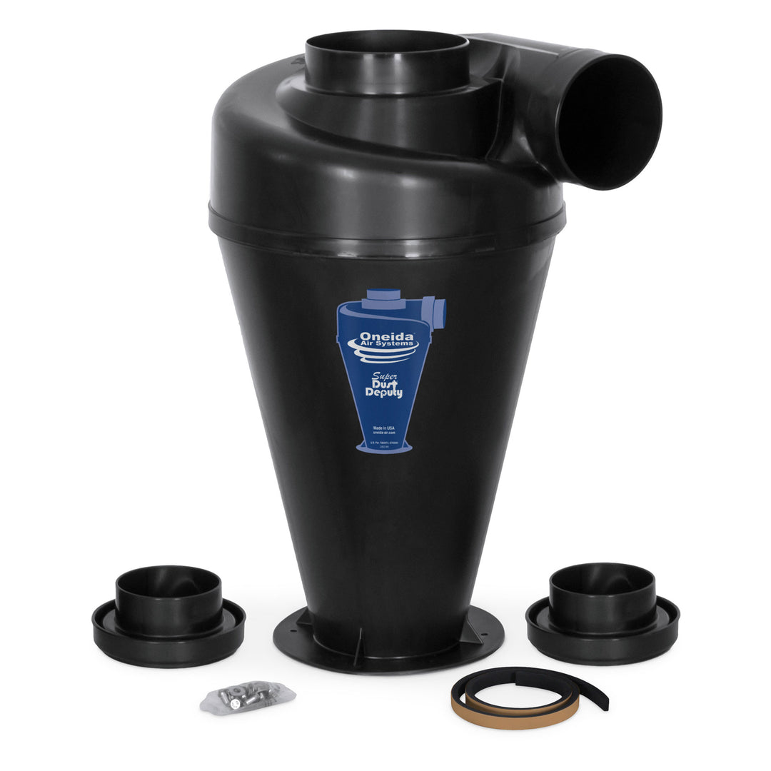 Oneida Air Systems Dust Deputy DIY Cyclone Attachment, Accessory Only(Open Box) - VMInnovations