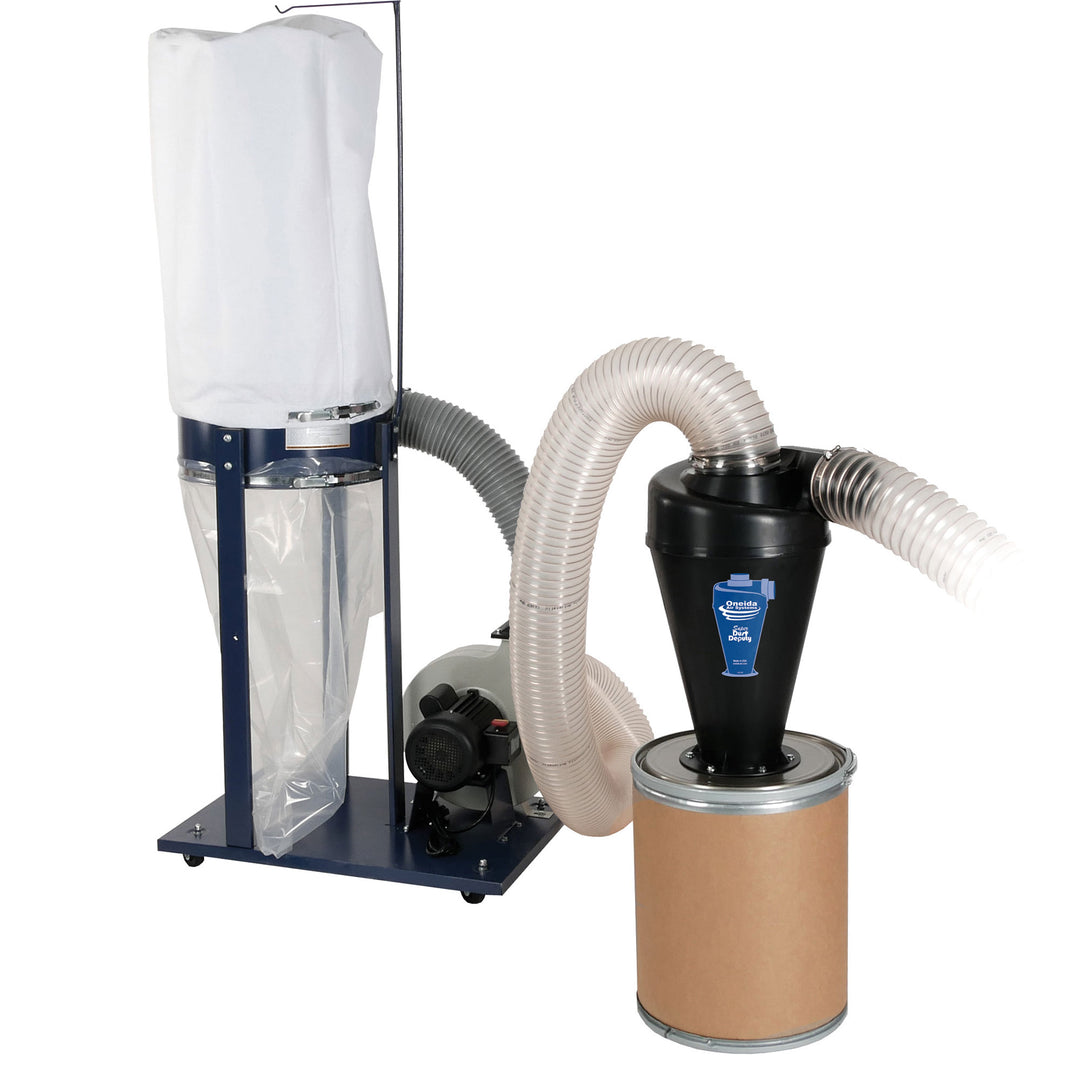 Oneida Air Systems Dust Deputy DIY Cyclone Attachment, Accessory Only(Open Box) - VMInnovations