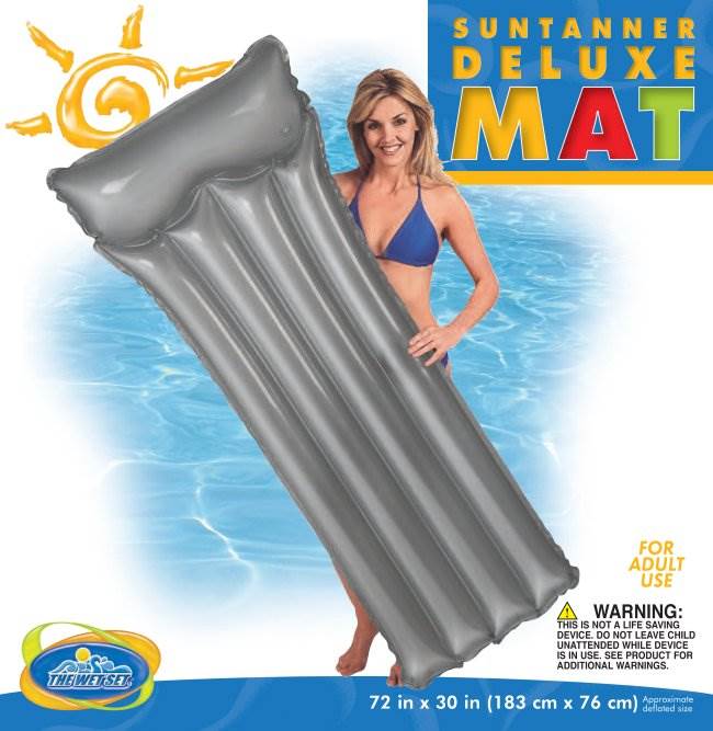 INTEX Suntanner Mat Inflatable Floating Tube Raft | 59725E