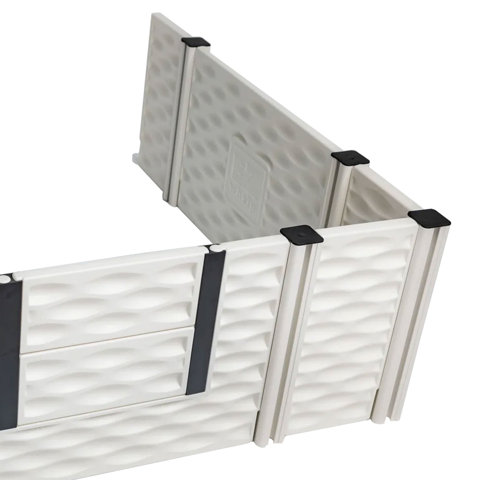 EZwhelp EZclassic 48" Add On Room with Front Panel Set & Doors, White (Open Box) - VMInnovations