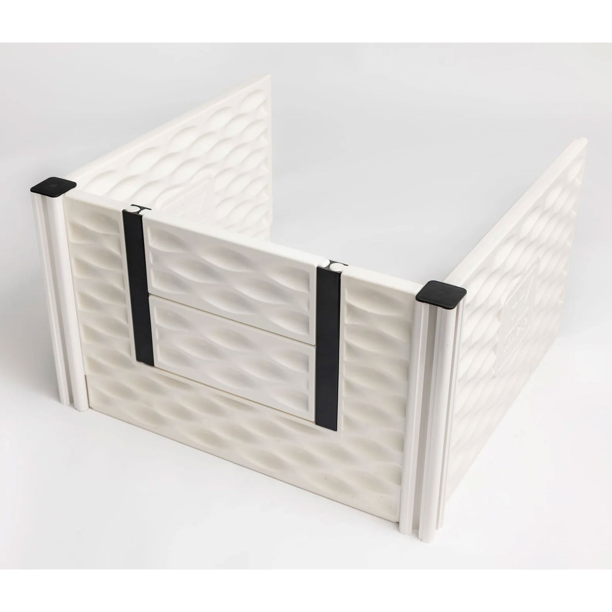 EZwhelp EZclassic 28 Inches Add On Room with Front Panel Set and Doors, White - VMInnovations