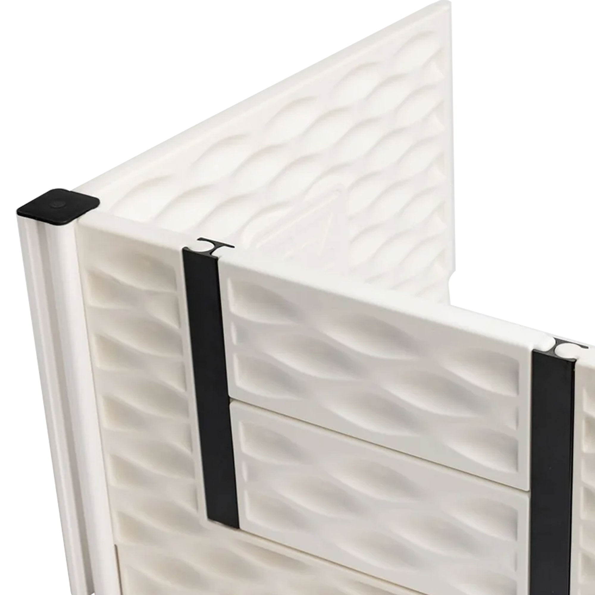 EZwhelp EZclassic 28 Inches Add On Room with Front Panel Set and Doors, White - VMInnovations