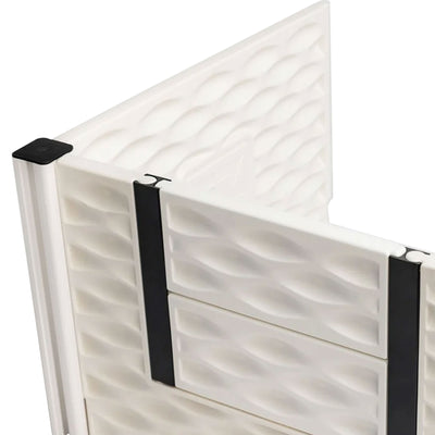 EZwhelp EZclassic 28 Inches Add On Room with Front Panel Set and Doors, White - VMInnovations