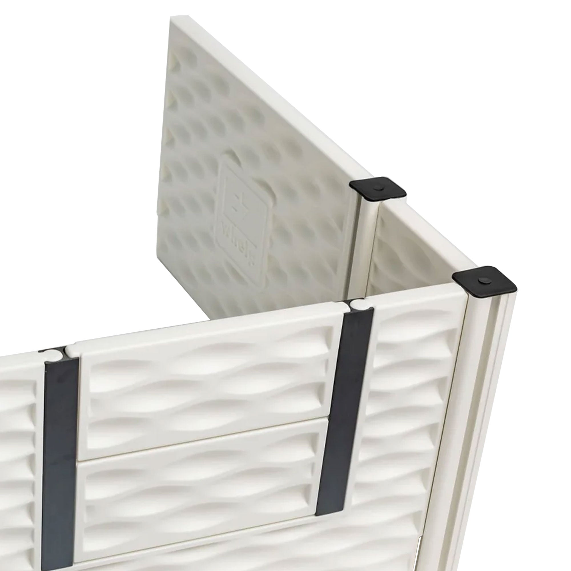 EZwhelp EZclassic 38" Add On Room w/Front Panel Set & Doors, White (For Parts) - VMInnovations