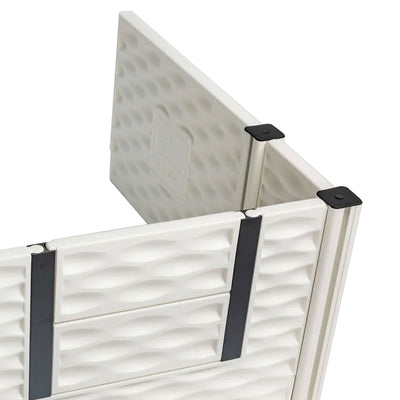 EZwhelp EZclassic 38" Add On Room w/Front Panel Set & Doors, White (For Parts) - VMInnovations