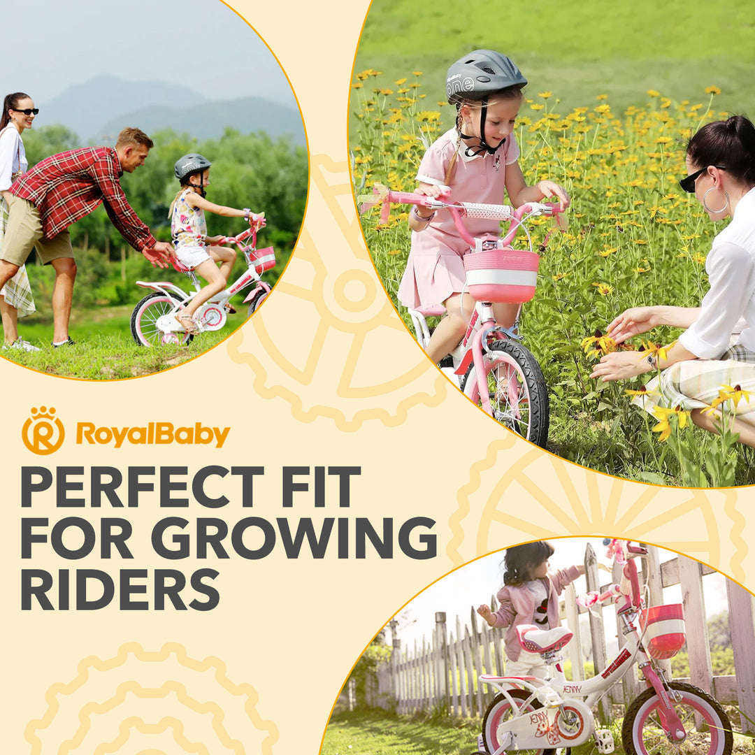 RoyalBaby Princess Girl Kids Outdoor Bicycle 18" with Kickstand (Used)