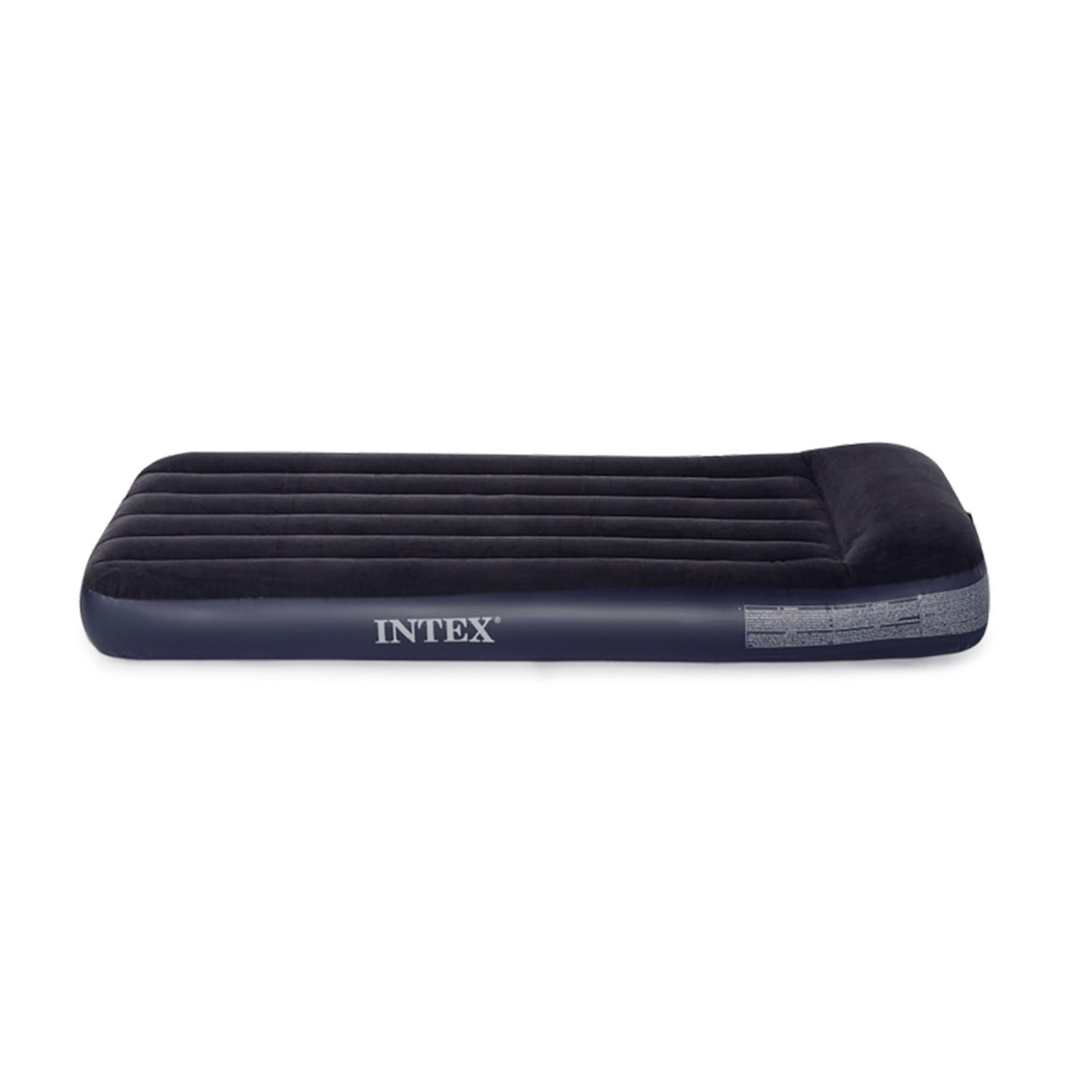 Intex Twin Classic Pillow Rest Airbed Air Mattress Bed w/ Pump (Open Box)