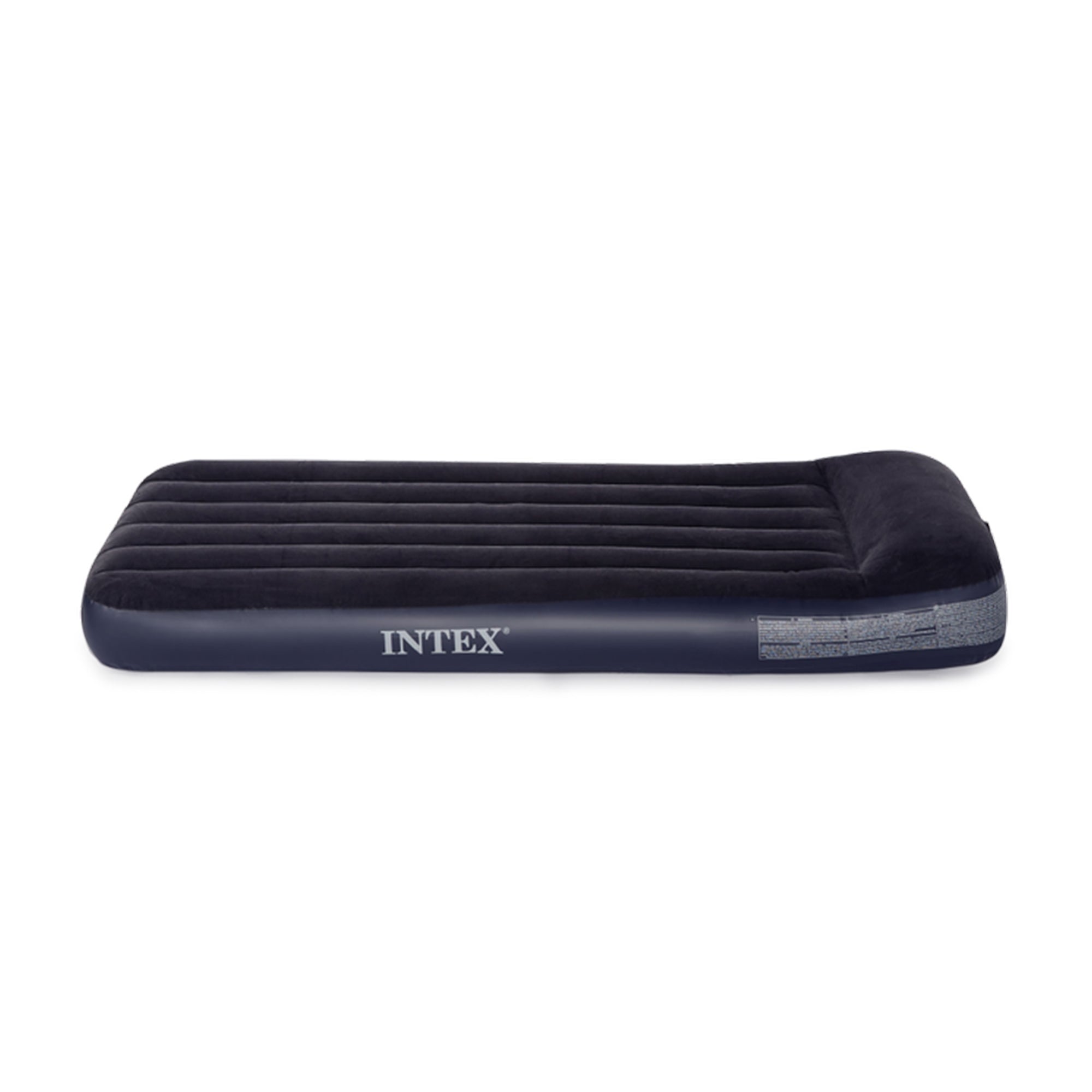 Intex Twin Classic Pillow Rest Air Mattress Bed With Built-In Pump (Used)