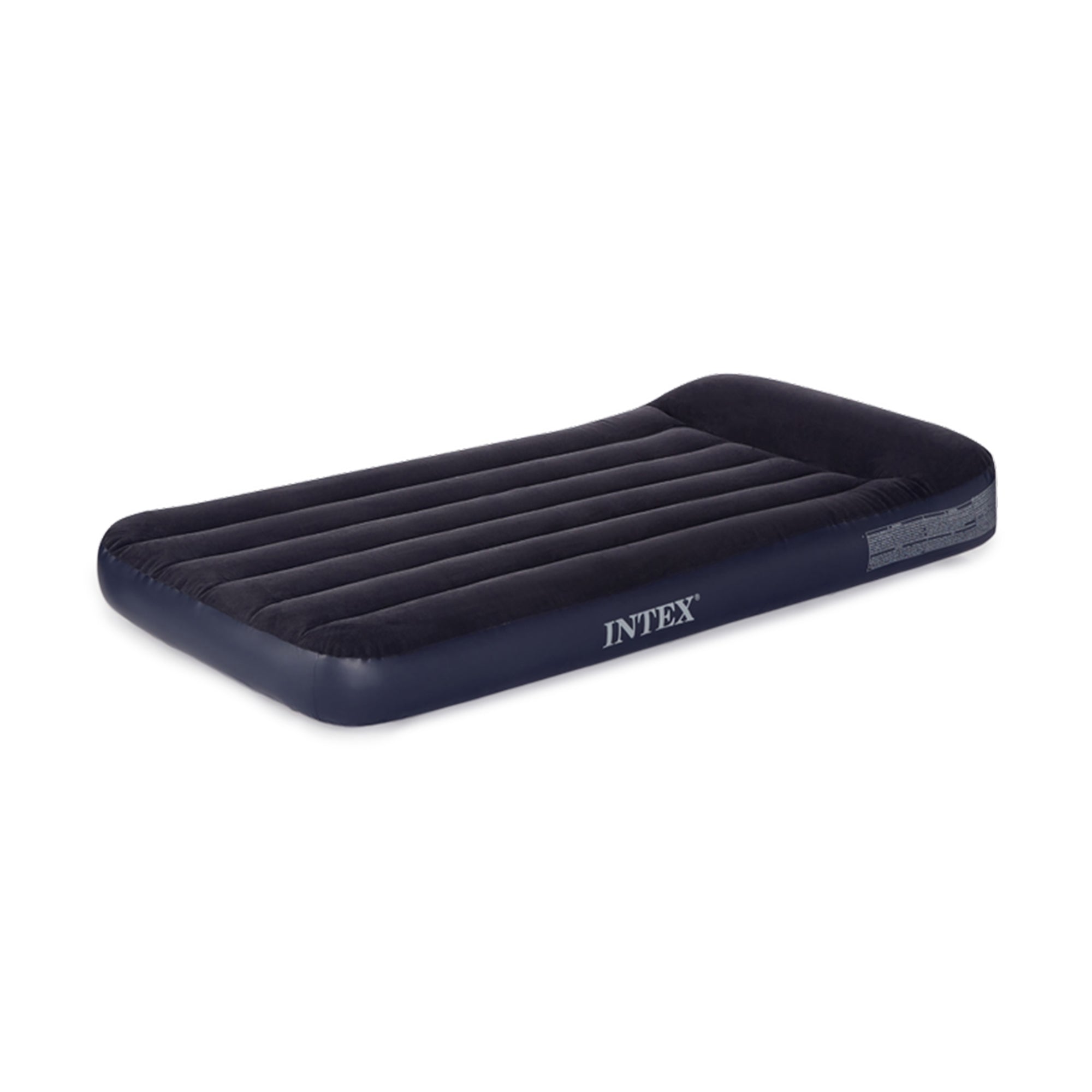 Intex Twin Classic Pillow Rest Airbed Air Mattress Bed w/ Pump (Open Box)