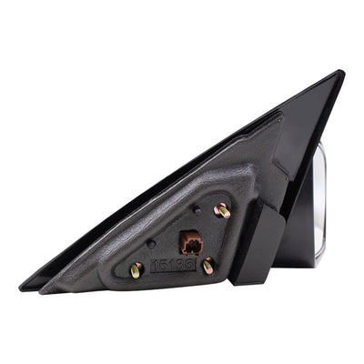 Brock Passenger Power Side View Mirror, Housing and Glass, Ready to Paint, Black - VMInnovations