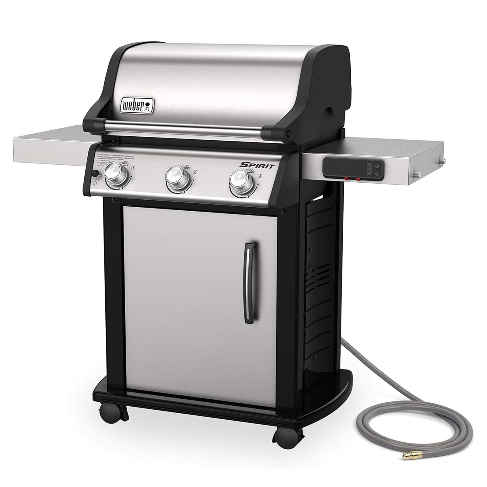 Weber Spirit 32,000 BTU Stainless Steel 3 Burner Natural Gas Grill (Damaged) - VMInnovations