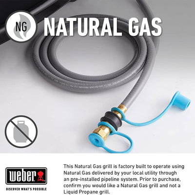 Weber Spirit 32,000 BTU Stainless Steel 3 Burner Natural Gas Grill (Damaged) - VMInnovations