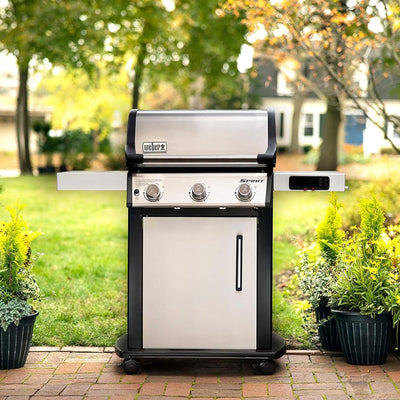 Weber Spirit 32,000 BTU Stainless Steel 3 Burner Natural Gas Grill (Damaged) - VMInnovations
