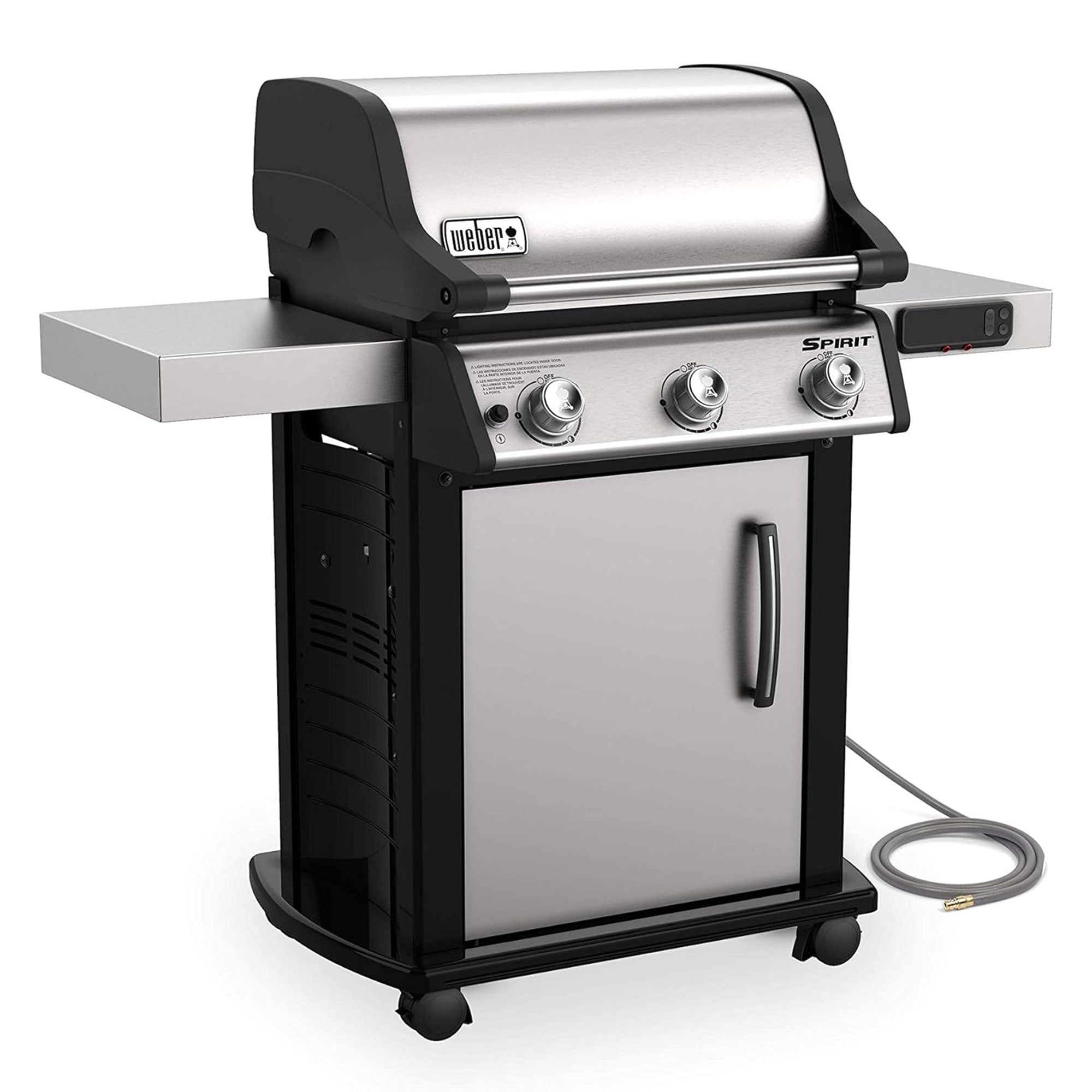 Weber Spirit 32,000 BTU Stainless Steel 3 Burner Natural Gas Grill (Damaged) - VMInnovations