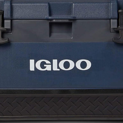 Igloo BMX 72 Quart Ice Chest Cooler with Cool Riser Technology, Rugged Blue - VMInnovations