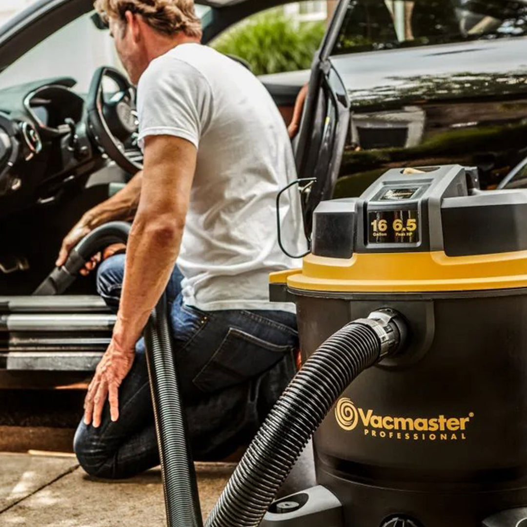 Vacmaster 16 Gal 6.5 HP 150 CFM Plastic Wet Dry Vacuum and Blower, Black (Used) - VMInnovations