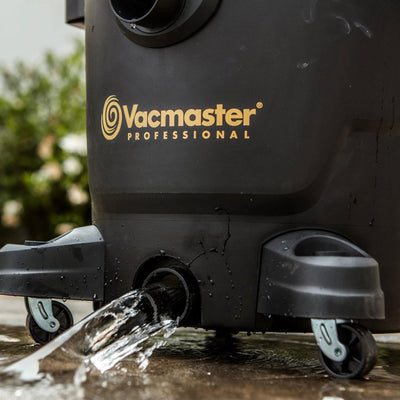 Vacmaster 16 Gallon 6.5 HP 150 CFM Plastic Wet Dry Vacuum and Blower, Black - VMInnovations