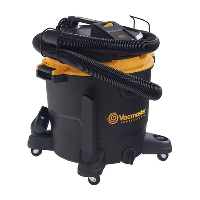 Vacmaster 16 Gal 6.5 HP 150 CFM Plastic Wet Dry Vacuum and Blower, Black (Used)