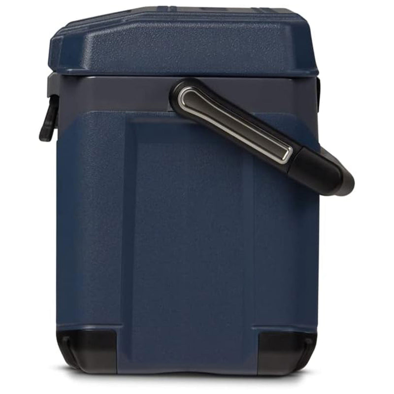 Igloo 25 Quart Ice Chest Cooler with Cool Riser Technology, Rugged Blue (Used)