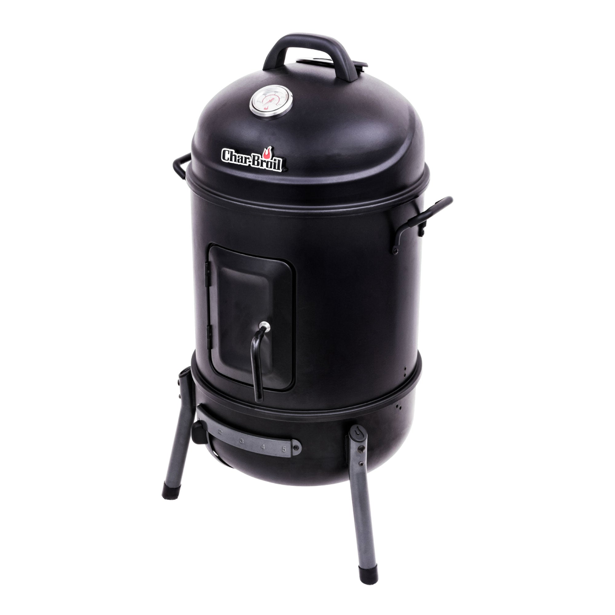 Char-Broil 16" Steel Cylinder Bullet Smoker w/Dual Carry Handles(For Parts) - VMInnovations