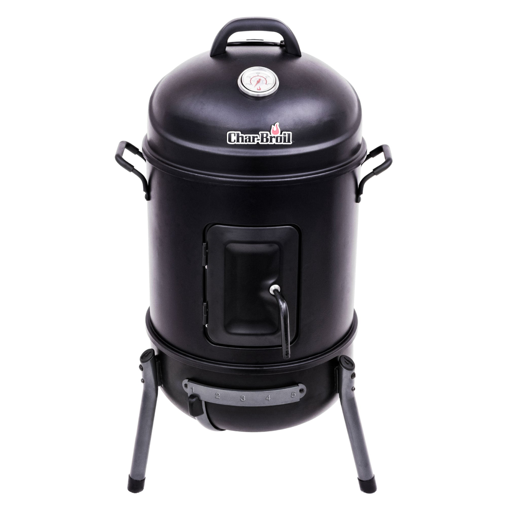 Char-Broil 16" Steel Cylinder Bullet Smoker w/Dual Carry Handles(For Parts) - VMInnovations
