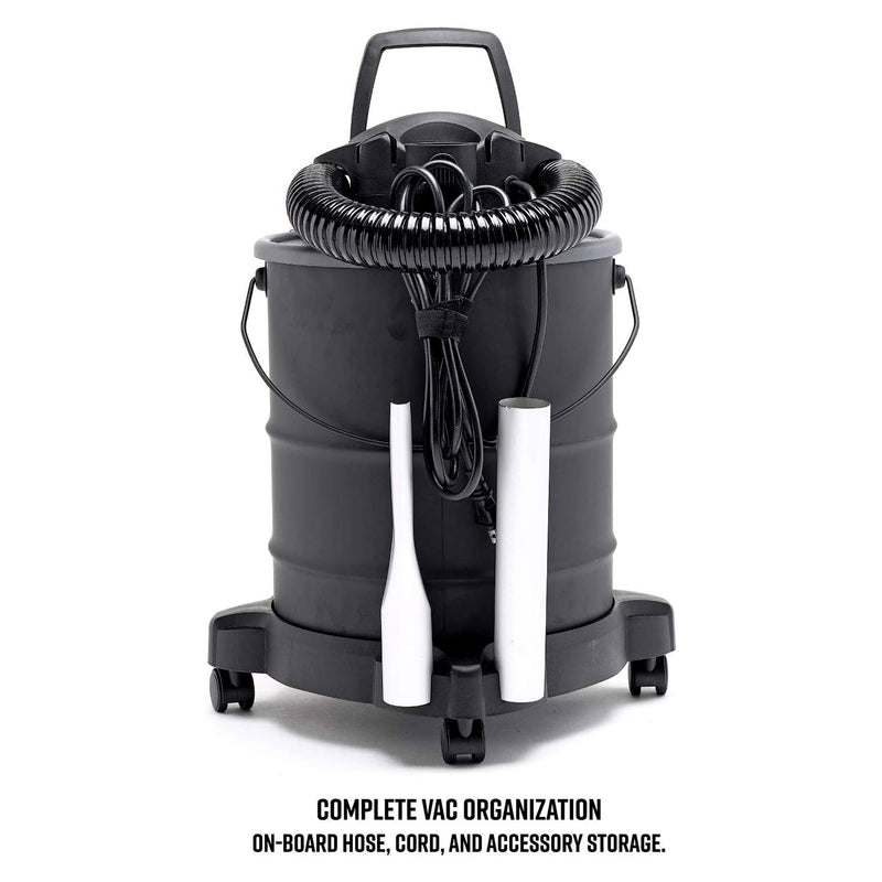 Vacmaster 6 Gal 120 Volt Portable Corded Electric Vacuum w/Wheels, Black (Used)