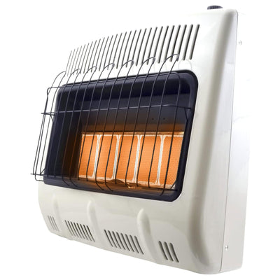 Mr. Heater 30,000 BTU Vent Free Radiant Dual Fuel Heater w/Thermostat (Open Box) - VMInnovations