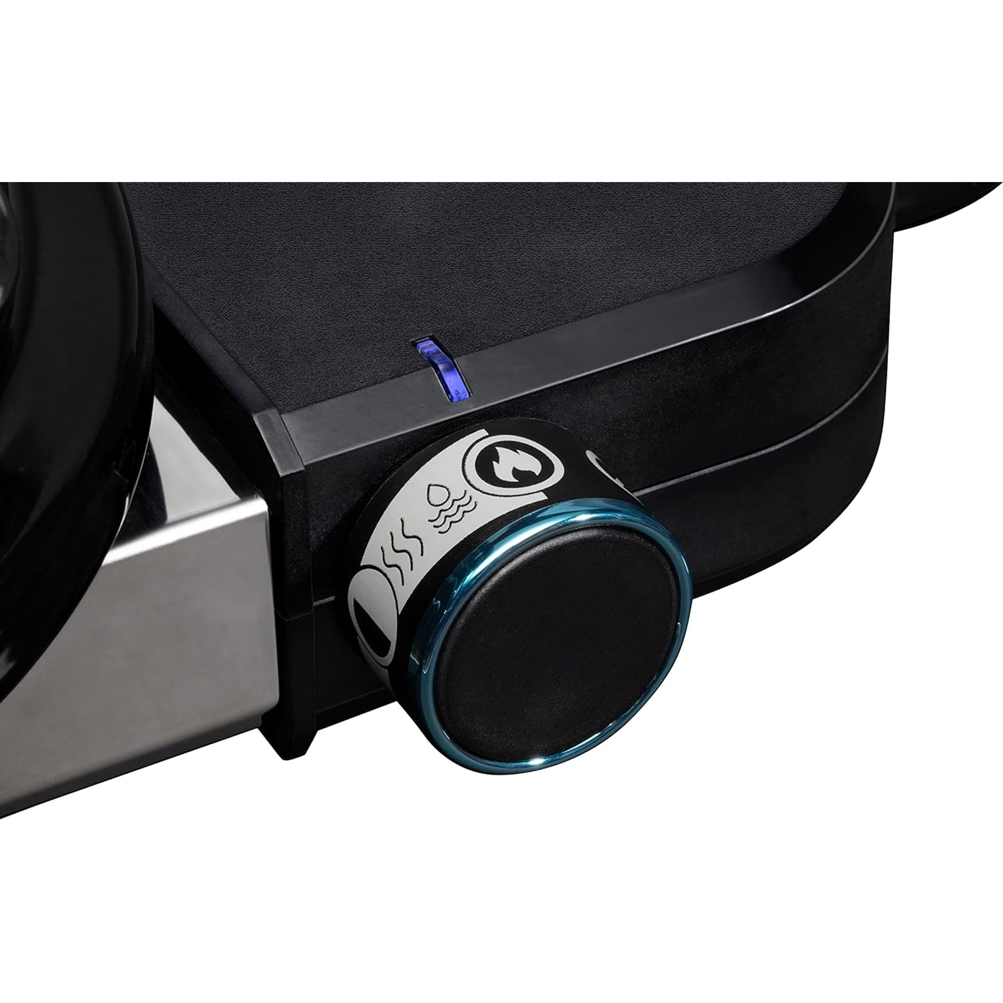 Weber Lumin Compact Portable Electric Steamer Smoker Grill, Black (Open Box) - VMInnovations