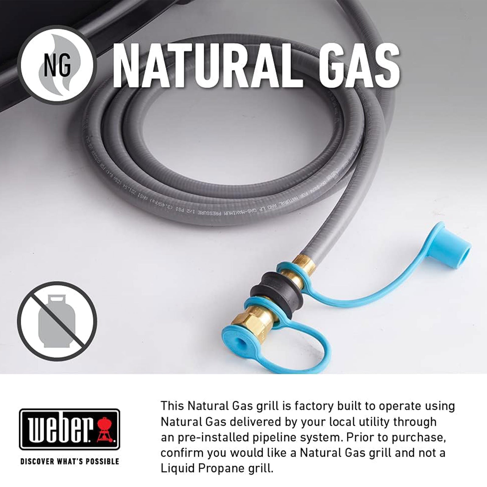 Weber Genesis S-335 Outdoor Stainless Steel 3 Burner Natural Gas Grill, Silver - VMInnovations