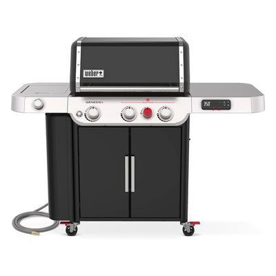 Weber Genesis EX-315 3 Burner Smart Natural Gas Barbecue Grill, Black(For Parts) - VMInnovations