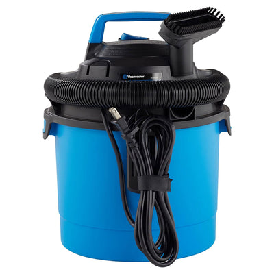 Vacmaster 2.5 Gal 2 HP Portable 2 in 1 Wet/Dry Vacuum & Attachments (Open Box)