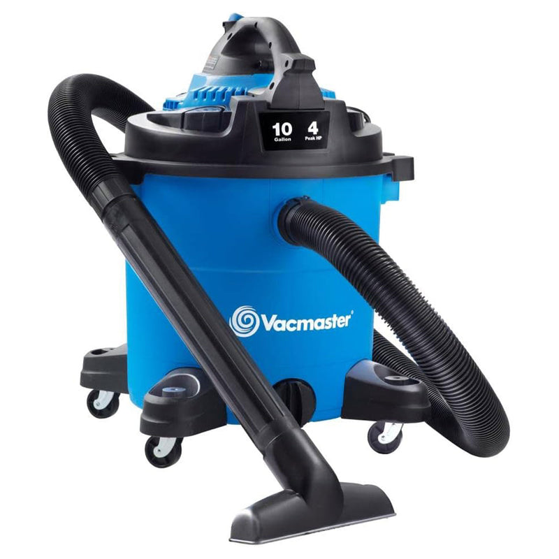 Vacmaster 10 Gal 4 Peak HP 2 in 1 Wet/Dry Vacuum w/ Detachable Blower (Used)
