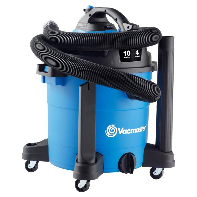 Vacmaster 10 Gal 4 Peak HP 2 in 1 Wet/Dry Vacuum w/ Detachable Blower (Used)
