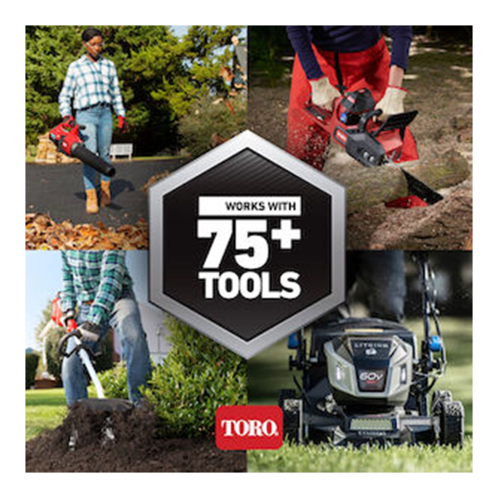 Toro Recycler 21” Deck 60V Max Self Propel Lawn Mower Only, Red (Open Box) - VMInnovations