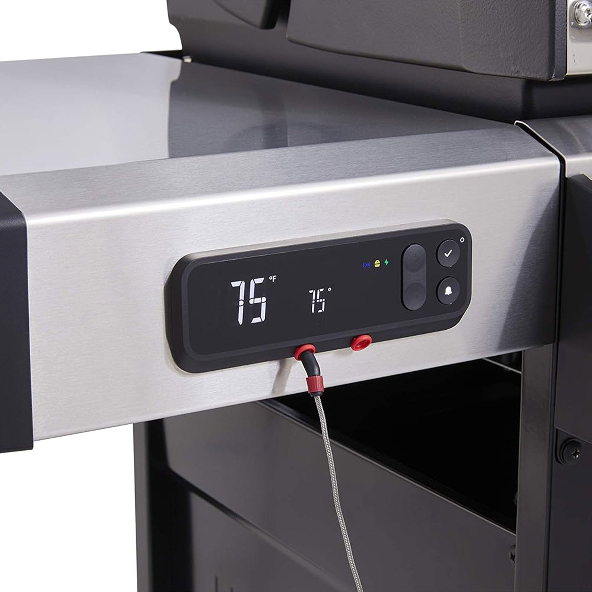 Weber Genesis EX-335 Stainless Steel 3 Burner Natural Gas Grill, Black(Open Box) - VMInnovations